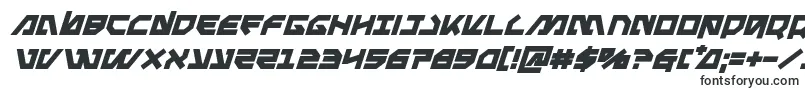 Шрифт Metalstormboldital – широкие шрифты