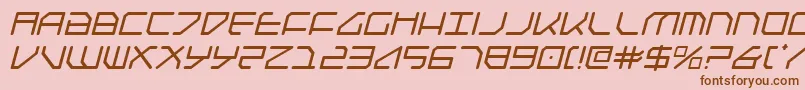 Подробнее о шрифте Federapolisi Шрифт Federapolisi – коричневые шрифты на розовом фоне