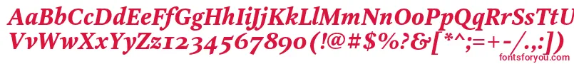 OctavaoscBolditalic Font – Red Fonts