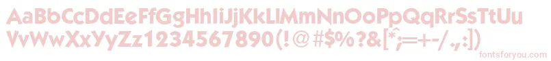 K792GeometricalBold Font – Pink Fonts