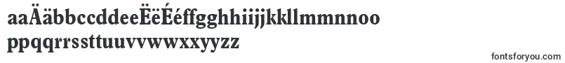 Fonte TerminusBlackCondensedSsiBoldCondensed – fontes macedônias
