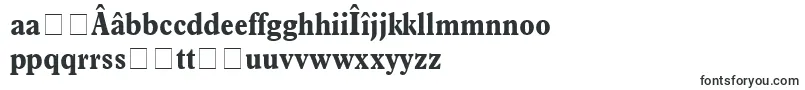 Fonte TerminusBlackCondensedSsiBoldCondensed – fontes romenas