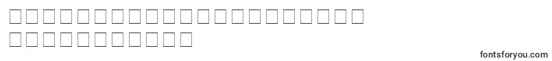 フォントTerminusBlackCondensedSsiBoldCondensed – ペルシャ文字