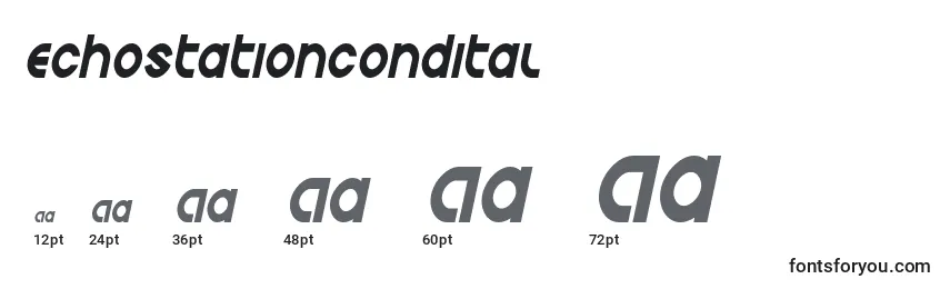 Echostationcondital Font Sizes