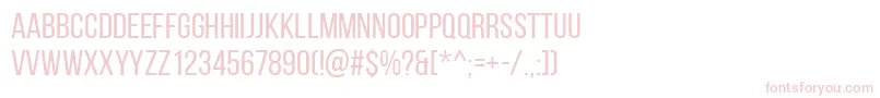 BebasNeueRegular Font – Pink Fonts