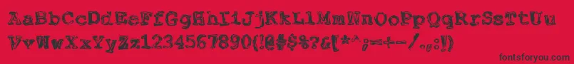 More about Fuckingwenhwyfar Font Fuckingwenhwyfar Font – Black Fonts on Red Background