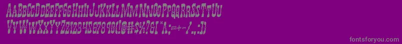 fuente Youngerbrosrotal – Fuentes Grises Sobre Fondo Morado