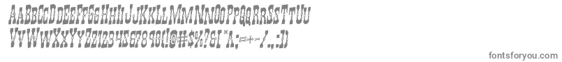Шрифт Youngerbrosrotal – серые шрифты на белом фоне