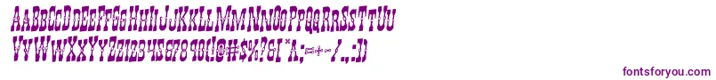 Youngerbrosrotal Font – Purple Fonts on White Background