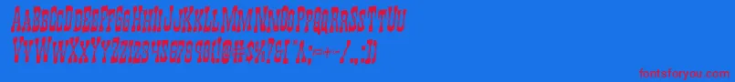 fuente Youngerbrosrotal – Fuentes Rojas Sobre Fondo Azul