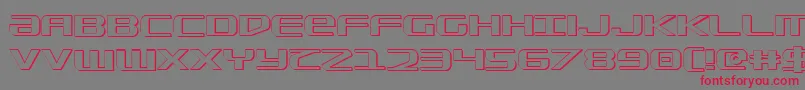 fuente Sdf ffy – Fuentes Rojas Sobre Fondo Gris