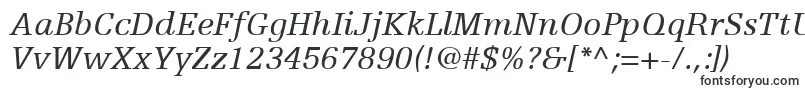 EgyptienneFLt56Italic Font – Fonts for Adobe Acrobat