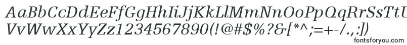 Czcionka EgyptienneFLt56Italic – czcionki dla Adobe Reader