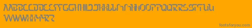 TheSound Font – Gray Fonts on Orange Background