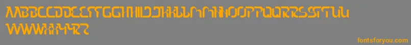 TheSound Font – Orange Fonts on Gray Background