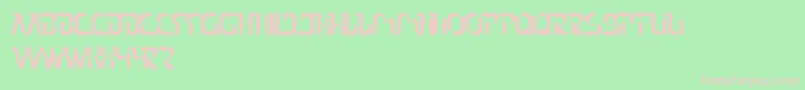 TheSound Font – Pink Fonts on Green Background