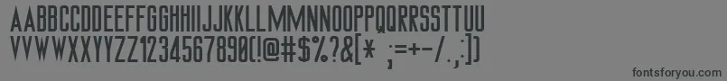 Hamsteade Font – Black Fonts on Gray Background