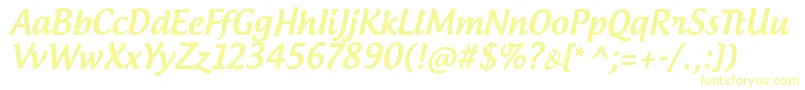 AndrogyneTb Font – Yellow Fonts