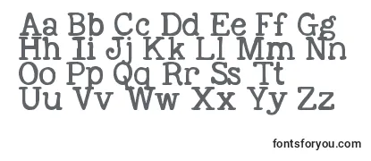 Review of the Kgnexttomesolid Font