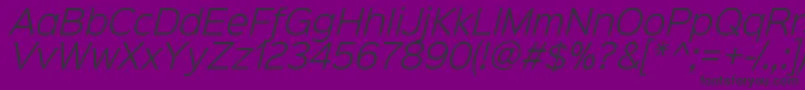 En savoir plus sur la police Sinkinsans300lightitalic Police Sinkinsans300lightitalic – polices noires sur fond violet