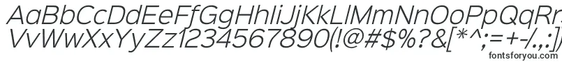 Sinkinsans300lightitalic Font – Popular Fonts