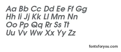 AgavalanchecBolditalic Font