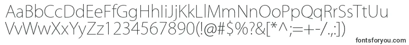 KozgoproExtralight Font – Fonts for Linux