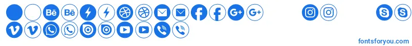 Typeecon Font – Blue Fonts