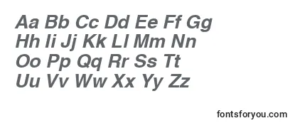 HelveticaCyrillicBoldOblique-fontti