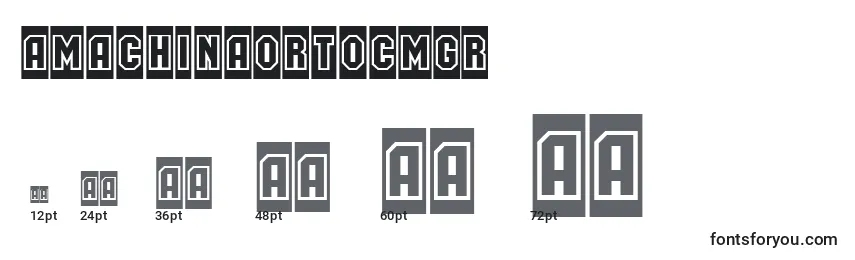 AMachinaortocmgr Font Sizes