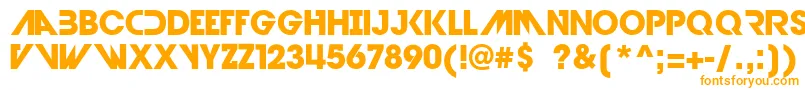 DevilBreezeBold Font – Orange Fonts