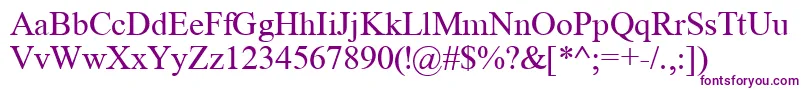 TimeRoman Font – Purple Fonts