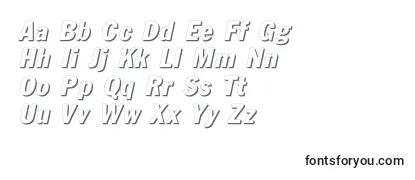 FagotcondshadowcItalic Font