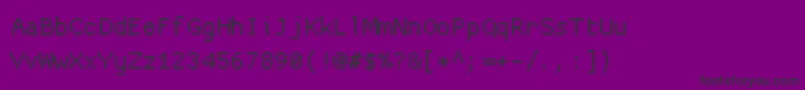 Подробнее о шрифте Proggycleansz Шрифт Proggycleansz – чёрные шрифты на фиолетовом фоне