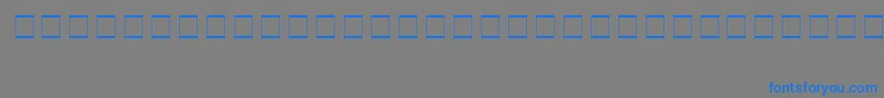 SampleEsf2Normal Font – Blue Fonts on Gray Background