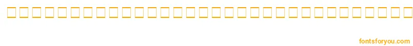 SampleEsf2Normal Font – Orange Fonts on White Background