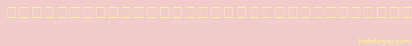 SampleEsf2Normal Font – Yellow Fonts on Pink Background
