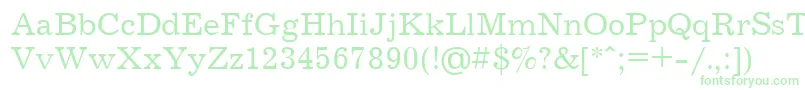 More about Jrn55 Font Jrn55 Font – Green Fonts on White Background