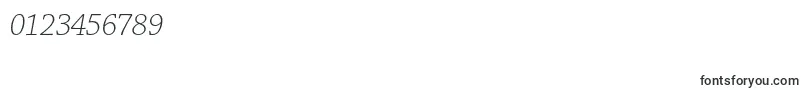 ChaparralproLightitdisp Font – Fonts for Numbers and Digits