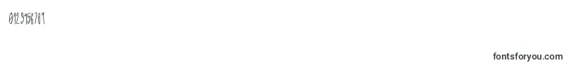 Missmelancholy Font – Fonts for Numbers and Digits