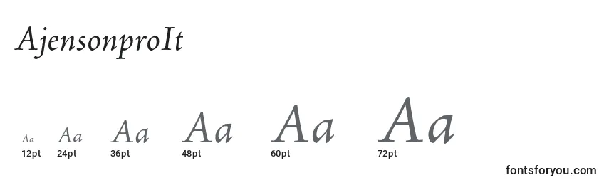 AjensonproIt Font Sizes