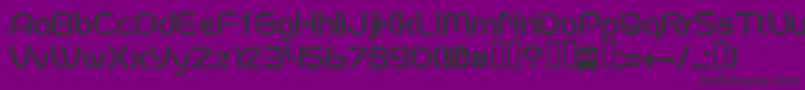 Lisätietoja FontoposubwayRegular-fontista FontoposubwayRegular-fontti – mustat fontit violetilla taustalla
