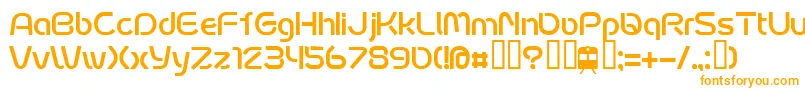 FontoposubwayRegular Font – Orange Fonts