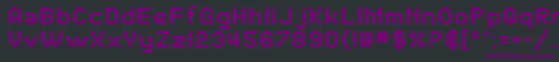 fuente SfPixelateBold – Fuentes Moradas Sobre Fondo Negro