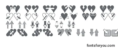 Обзор шрифта Heartsnarrows