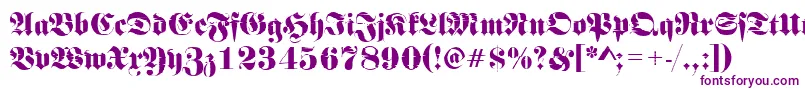 Frakturinkjet2Regular Font – Purple Fonts