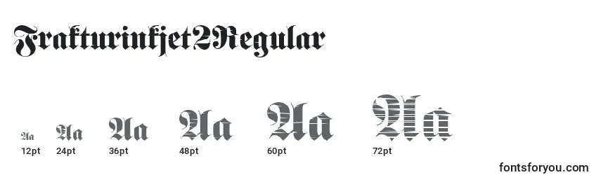 Frakturinkjet2Regular Font Sizes