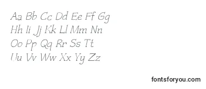 Czaristite Oblique Font