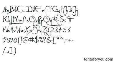 P22DaVinciForward font – Fonts Starting With P