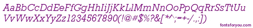 StaffordLightItalic Font – Purple Fonts